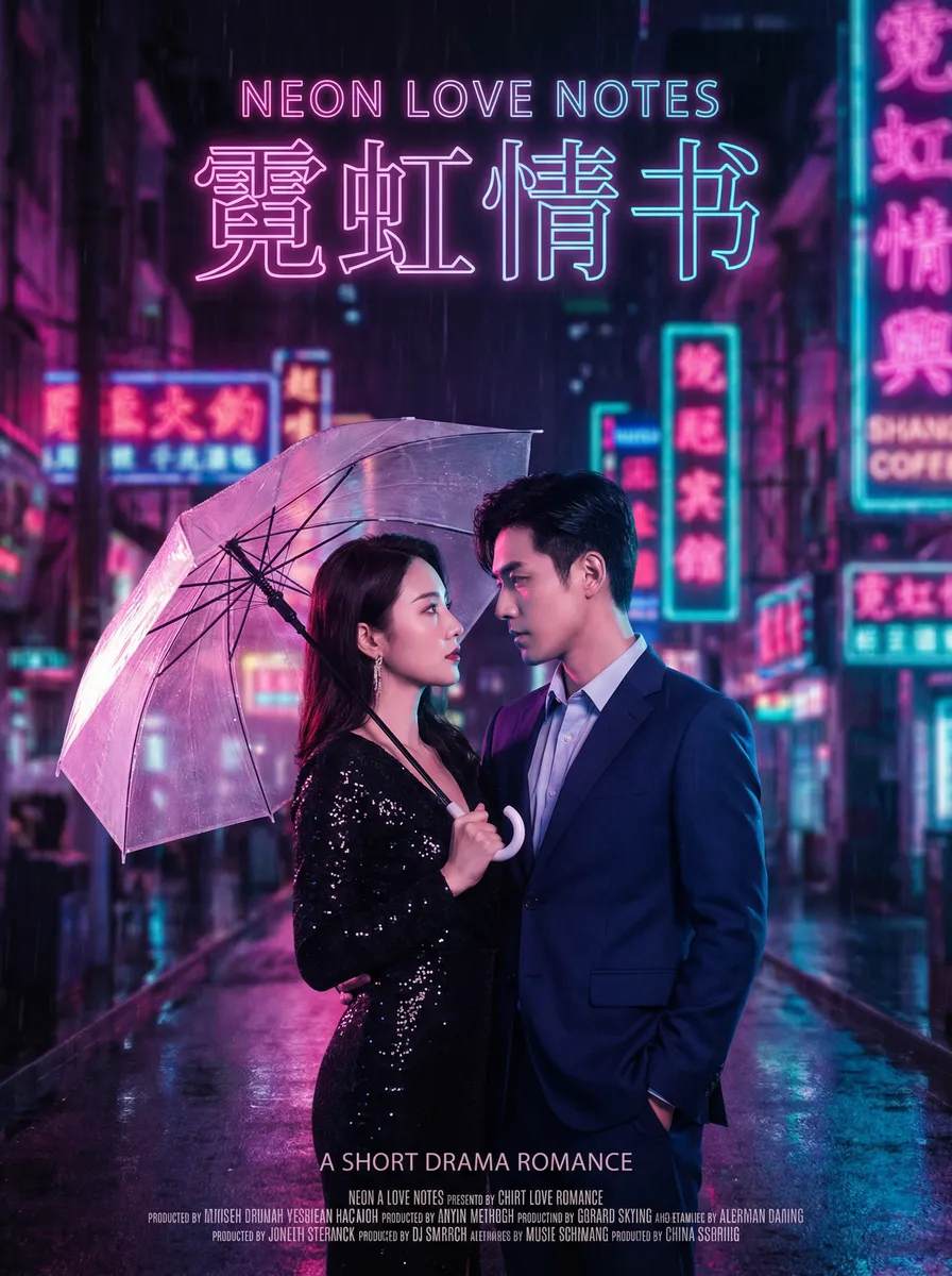穿越天龙八部插甘宝宝 热播都市爱情短剧 - 霓虹情书海报