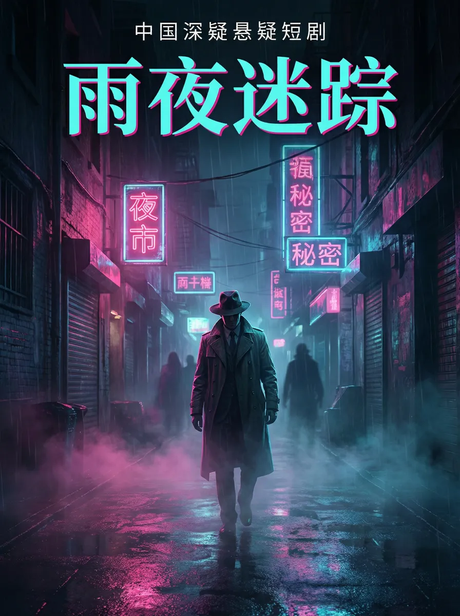 穿越天龙八部插甘宝宝 悬疑追踪短剧 - 雨夜迷踪海报